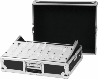Roadinger Mixer-Case Profi MCB-19, schräg, sw, 8HE