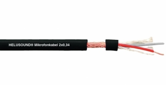 Helukabel DMX Kabel 2x0,34 100m sw