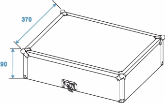 Roadinger Tabletop Case Typ2 Roadinger Tabletop Case Typ2