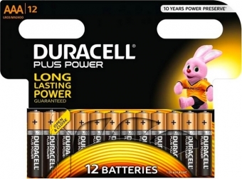 Duracell Plus Power AAA MN2400/LR03 12er