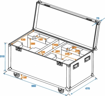 Roadinger 2 x DMH-90/150/DMB-60/PLB-230