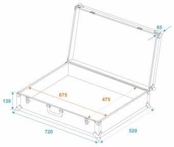 Roadinger UK Pick 70x50x17