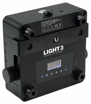 Eurolite Akku Flat Light 3 sw Bundle II