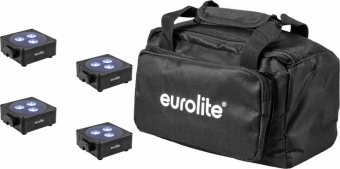 Eurolite Akku Flat Light 3 sw Bundle I