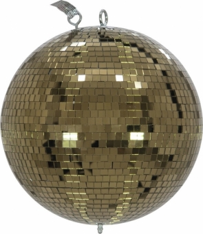 Eurolite Spiegelkugel-Segel Bundle 30cm gold-schwarz