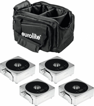 Eurolite Akku IP Flat Light 1 chrom Bundle I