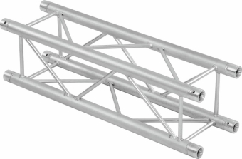 Alutruss Messestand Quadlock 6082 L-Form 7x4x3,5m