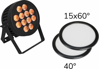 Eurolite Led IP PAR 12x8W QCL Bundle I