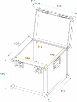 Roadinger HTC 40x40cm