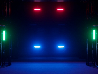 Eurolite Led Strobe SMD PRO 132 DMX RGB