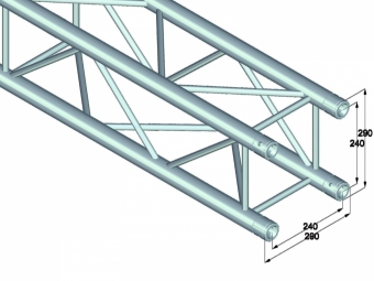 Alutruss Quadlock QL-ET34-210