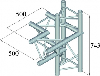 Alutruss Trilock 6082AC-44