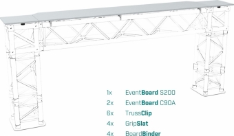 OnTruss EventBoard S200 Premium grau