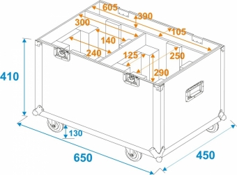 Roadinger 2x LED TMH-75