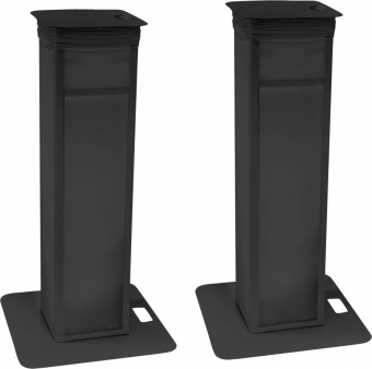 Eurolite 2x Stage Stand variabel 2er Bundle schwarz