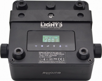 Eurolite Akku IP Flat Light 3 sw Bundle III