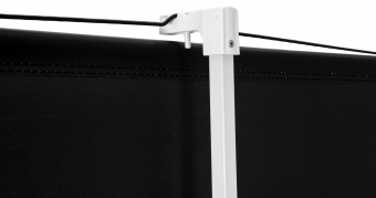 Eurolite Leinwand mit Stativ 4:3 1,72x1.3m