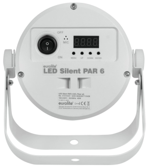 2er Bundle Eurolite Led Silent Par 6 QCL ws + Softbag