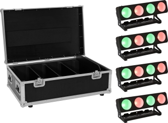 4er Bundle Eurolite Led PMB-4 COB QCL