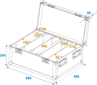 4er Bundle Eurolite Led PMB-4 COB QCL