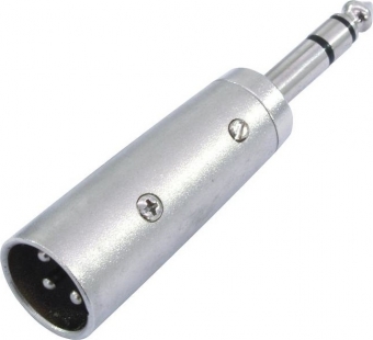 Adapter XLR(M) / Klinke(M) stereo