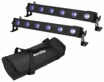 Eurolite Led BAR-6 QCL RGB+UV Bundle Eurolite Led BAR-6 QCL RGB+UV Bundle