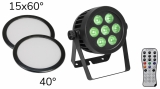 Eurolite Led IP PAR 7x8W QCL Bundle I Eurolite Led IP PAR 7x8W QCL Bundle I