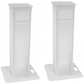 Eurolite 2x Stage Stand variabel 2er Bundle weiß Eurolite 2x Stage Stand variabel 2er Bundle weiß