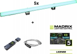 Eurolite Led PR-100/32 Pixel DMX Rail wh + Madrix Eurolite Led PR-100/32 Pixel DMX Rail wh + Madrix