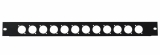 Frontplatte Z-19 12 x XLR (D-Typ) 1HE Frontplatte Z-19 12 x XLR (D-Typ) 1HE