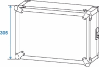 Roadinger Verstärkerrack PR-2, 6HE, 47cm