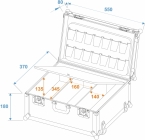 Roadinger Universal-Koffer-Case mit Trolley