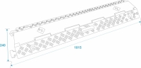 Eurolite KB-2 Kabelbrücke