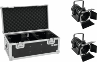 Eurolite Set 2x LED THA-40PC sw + Case