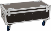 Roadinger Flightcase 4 x Audience Blinder 2x100W mit Rollen