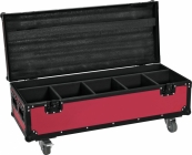 Roadinger Flightcase 4x LED Umbrella