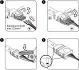 Eurolite LED Strip Einspeiser 3Pin 10mm