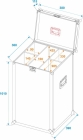 Roadinger 4x Led IP T-Bar 16 QCL