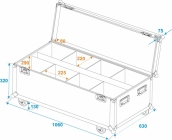 Roadinger 8x IP 7x8/7x9 mit Rollen