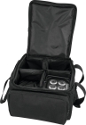 4er Bundle Eurolite Led Silent Par 6 QCL + Softbag