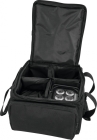 4er Bundle Eurolite Led Silent Par 6 QCL ws + Softbag