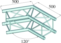 Alutruss Quadlock S6082C-22