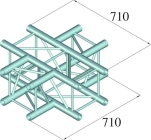 Alutruss Quadlock 6082C-41