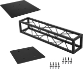Decotruss Quad Moving Head Tower schwarz