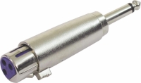 Adapter XLR(F) / Klinke(M) mono