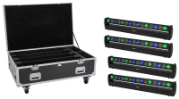 Eurolite Led BAR-8 Swing QCL 4er Bundle